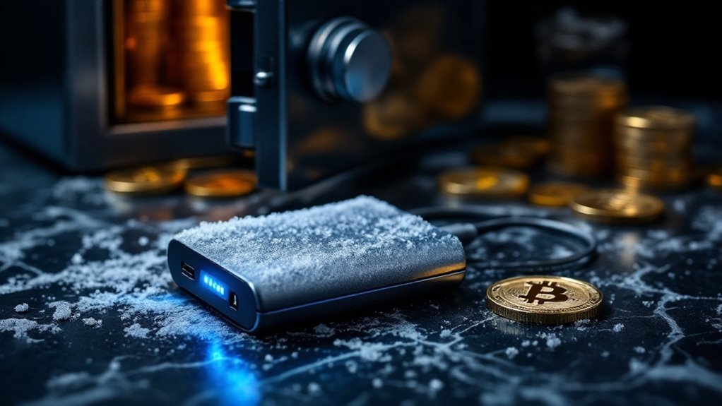secure offline cryptocurrency storage