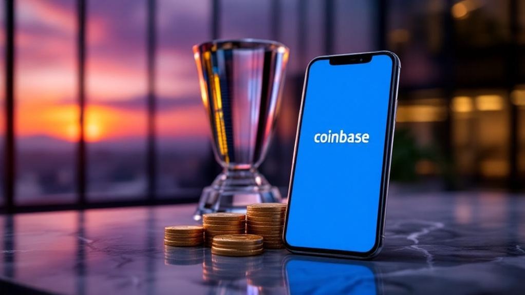 coinbase recognized for influence