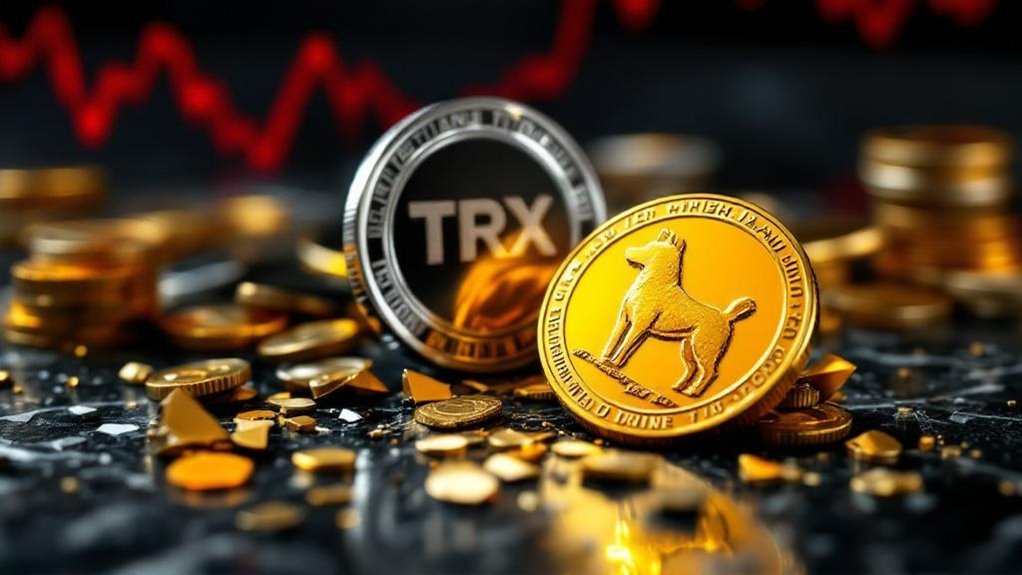 dogecoin value drops significantly