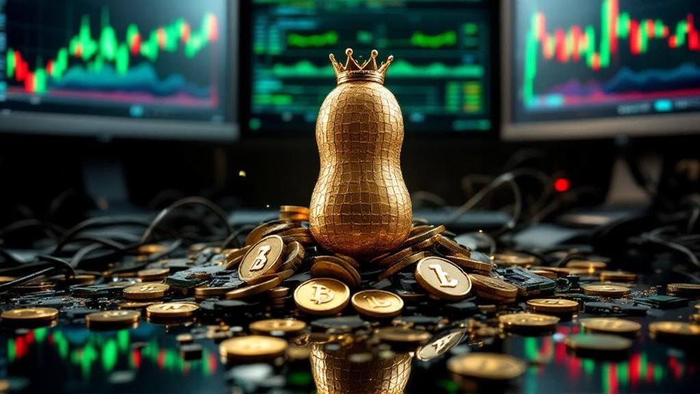 peanut fuels crypto frenzy