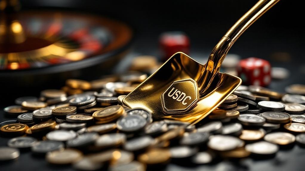 traders profit from stablecoins